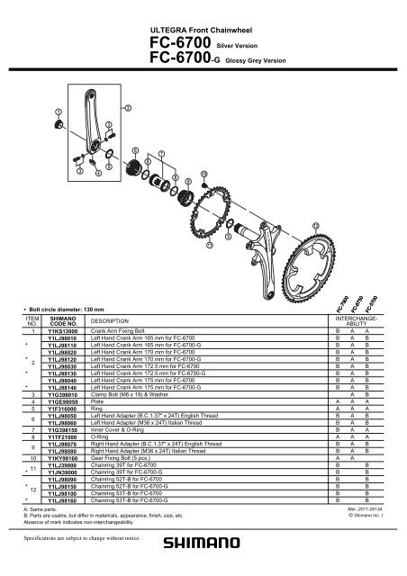 ULTEGRA Front Chainwheel - Canyon