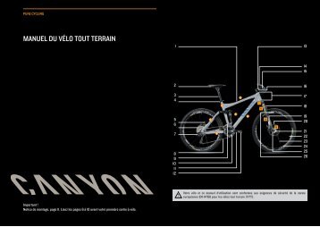 MANUEL DU VÉLO TOUT TERRAIN - Canyon