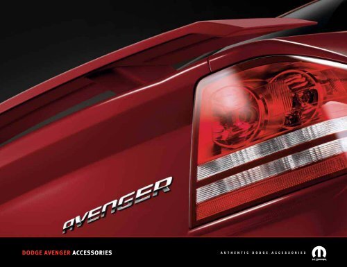 DODGE AVENGER ACCESSORIES - Motorwebs