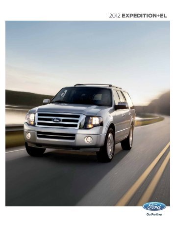 2012 Ford Expedition Brochure - Motorwebs