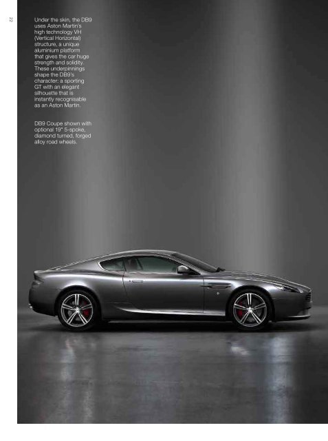 Aston Martin DB9 Brochure