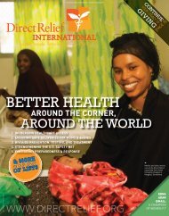 Fall 2010 - Direct Relief International