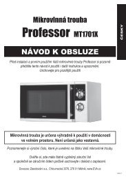 Professor MT1701X - EVA.cz