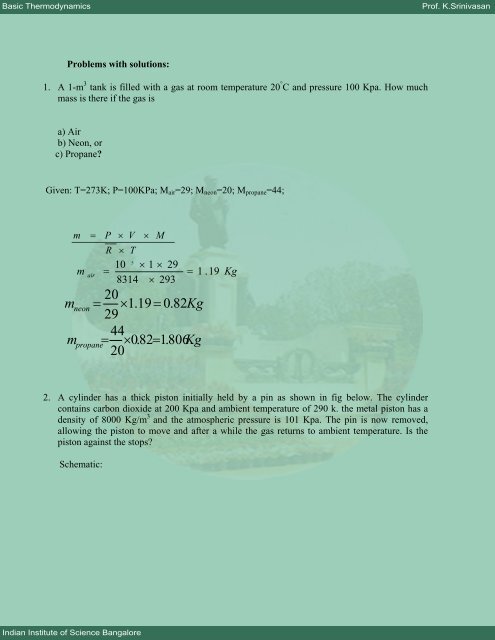 Problems And Solutions E Courses