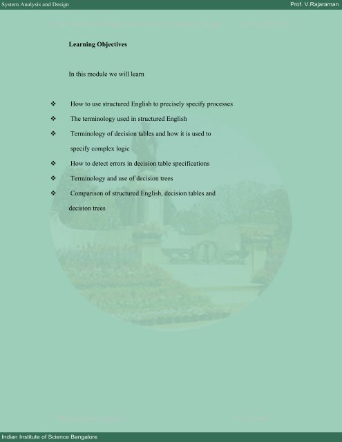 Module 6 - E-Courses