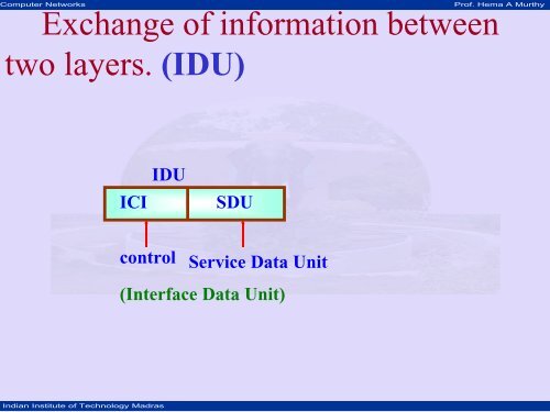 A Layered Approach to Computer Networks - nptel - Indian Institute ...