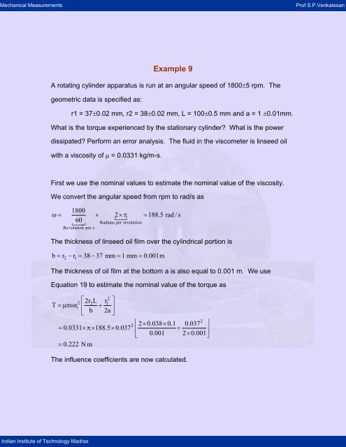 1. Thermo-physical properties 2. Radiation properties - nptel - Indian ...