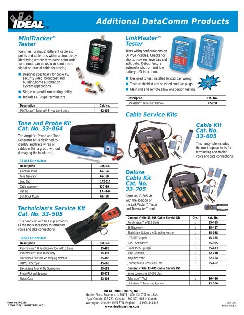 LinkMaster™ PRO Tester - Elma Instruments