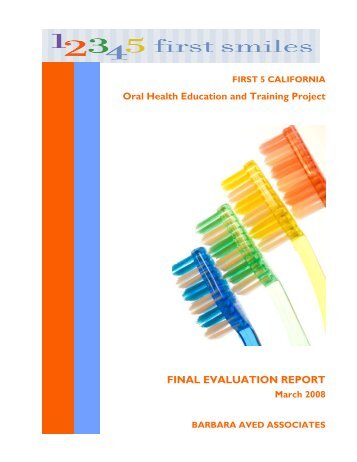 First Smiles Final Evaluation Report - CDA Foundation