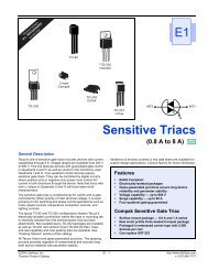 E1 Sensitive Triac.fm - Littelfuse