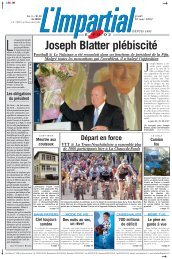 Joseph Blatter plébiscité