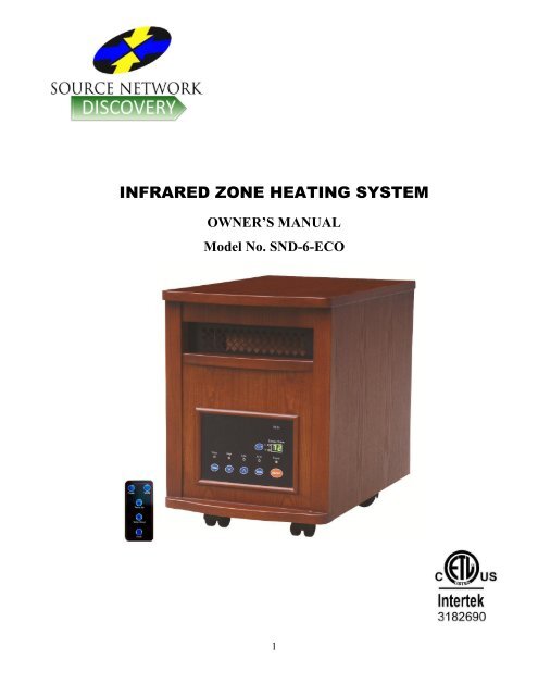 INFRARED ZONE HEATING SYSTEM