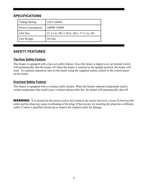 INFRARED ZONE HEATING SYSTEM