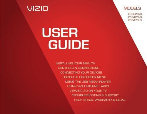 User Manual - Vizio