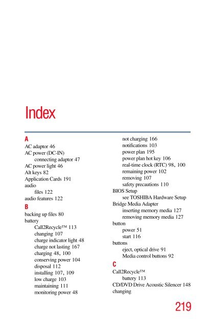 Satellite® A350 Series User's Guide - Kmart