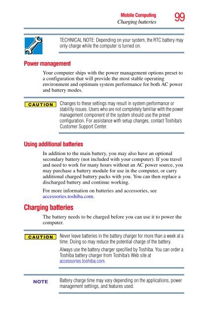 Satellite® A350 Series User's Guide - Kmart