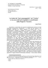 L'intervento di Luigi Scano - Eddyburg