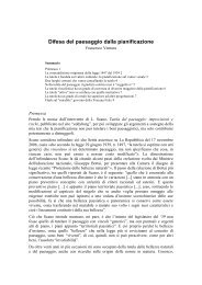 Il testo integrale del'intervento di Francesco Ventura - Eddyburg