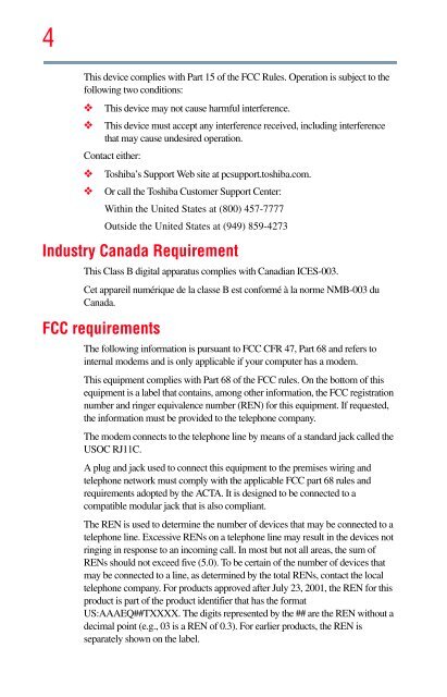 Satellite® T210/T230 Series User's Guide - Howard Computers