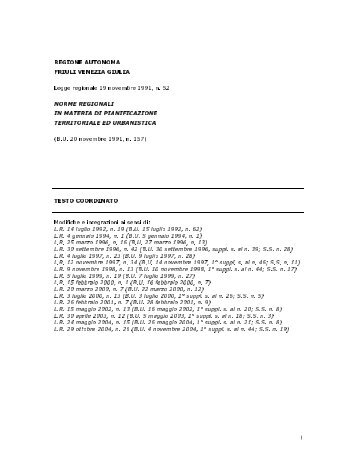 FVG LR 52/91.pdf - Eddyburg