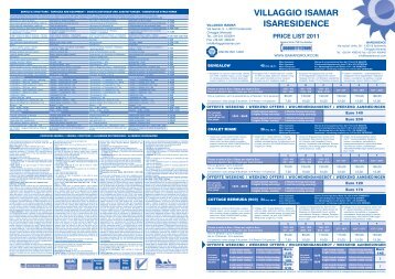 VILLAGGIO ISAMAR ISARESIDENCE