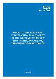 Full independent inquiry report - NHS North East