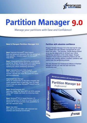 Partition Manager 9.0 - Download