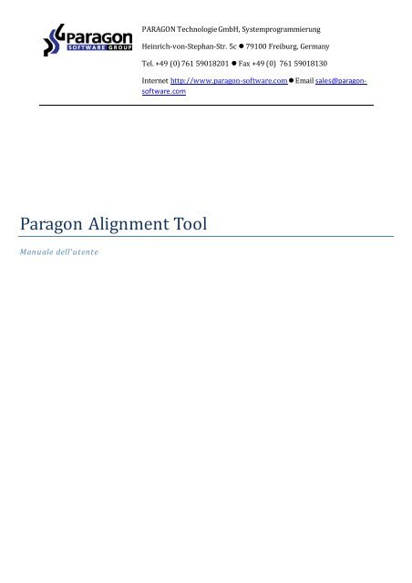 paragon alignment tool download paragon alignment tool download