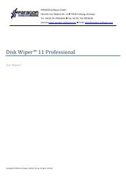 Disk Wiper™ 11 Professional - Download - PARAGON Software Group