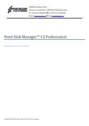 Hard Disk Manager™ 12 Professional - Download