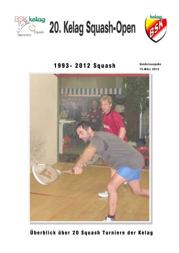 1993- 2012 Squash - Kelag