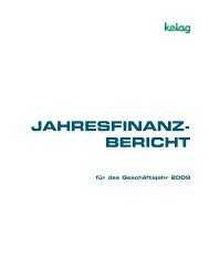 JAHRESFINANZ- BERICHT - Kelag
