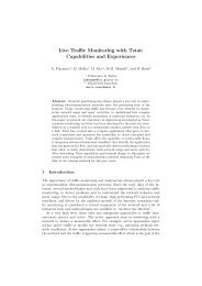 Live Traffic Monitoring with Tstat - PORTO - Publications Open ...