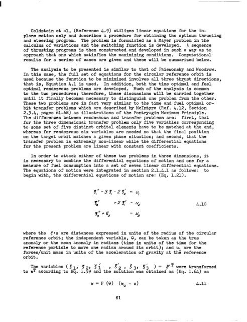 guidance, flight mechanics and trajectory optimization