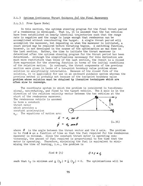 guidance, flight mechanics and trajectory optimization