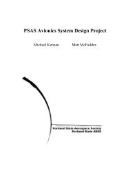 PSAS Avionics System Design Project - Portland State Aerospace ...