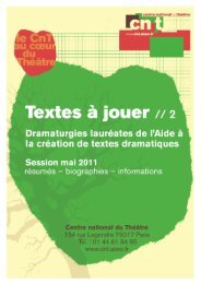 Textes à jouer