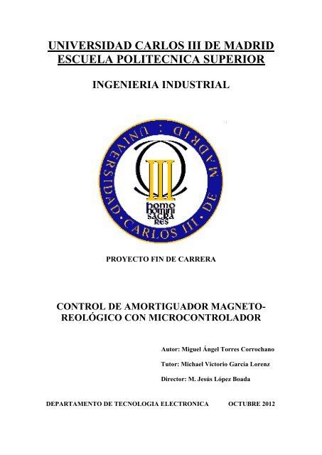 Proyecto Fin de Carrera - E-Archivo UC3M - Universidad Carlos III ...