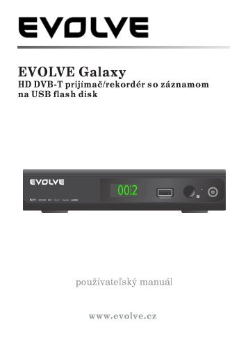 Evolve Galaxy 3020 HD MANUAL