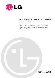 MECHANIKA CD-RW/DVD-ROM GCC - 4521B