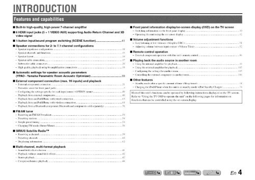 YAMAHA Owner's Manual - ManageMyLife