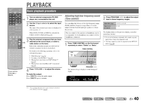 YAMAHA Owner's Manual - ManageMyLife