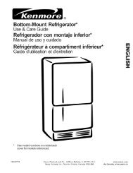 Bottom-Mount Refrigerator* Refrigerador con ... - ManageMyLife