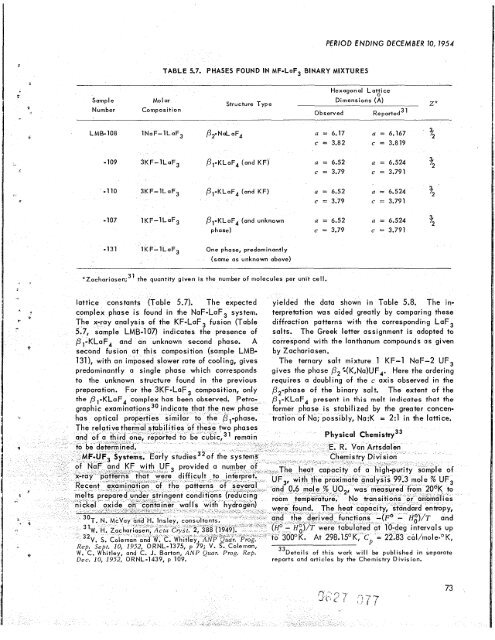 ORNL-1816 - the Molten Salt Energy Technologies Web Site