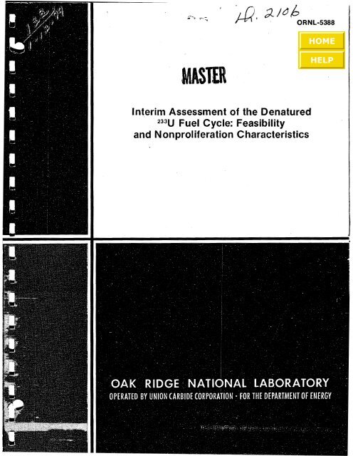 ORNL-5388 - the Molten Salt Energy Technologies Web Site