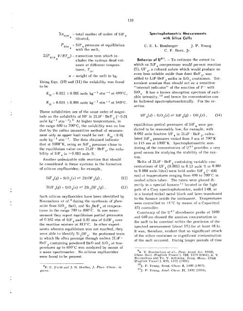 ORNL-4191 - the Molten Salt Energy Technologies Web Site