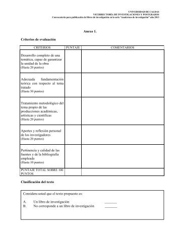 Anexo 1. Criterios de evaluación Desarrollo completo de una ...