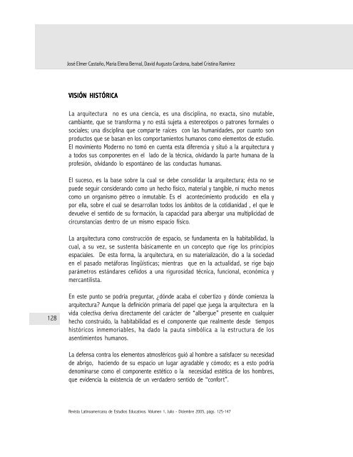 la enseñanza de la arquitectura. una mirada crítica a crítica