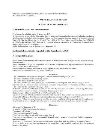 indian evidence act.pdf - Registration Department