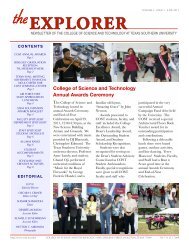 Volume 3 Issue 2 June 2011 - COST Home Page - Texas Southern ...